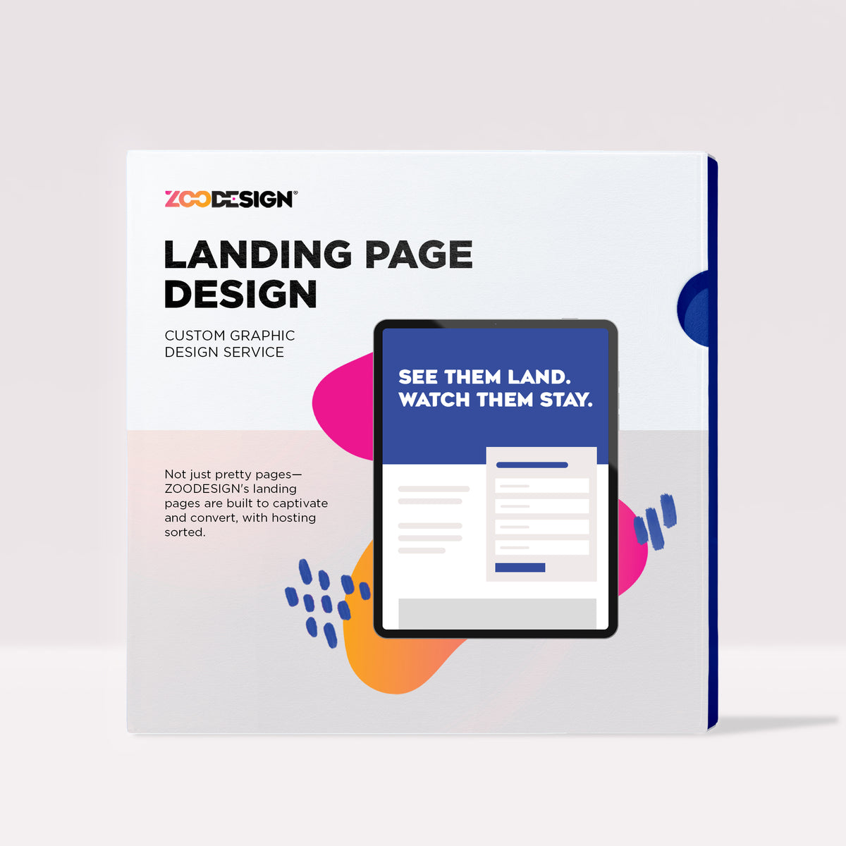 Landing Page Design and Development