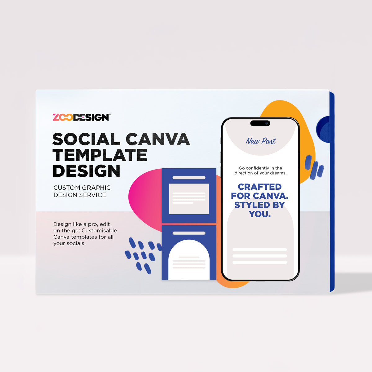 Social Media Content Canva Template